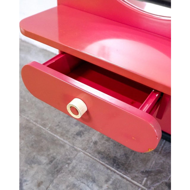 Console Mirror from Fratelli Sbrilli, 1980s For Sale - Image 3 of 4