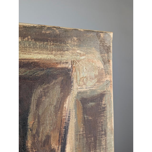 Antonio Calvo Carrión, Portrait, 1970s, Oil Painting on Canvas For Sale - Image 8 of 11