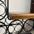 Black Arthur Umanoff Style Iron & Wood Wine Rack For Sale - Image 8 of 12