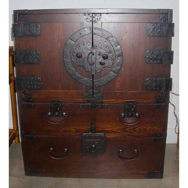 Asian Tansu Chest Circa 19th Century Chairish