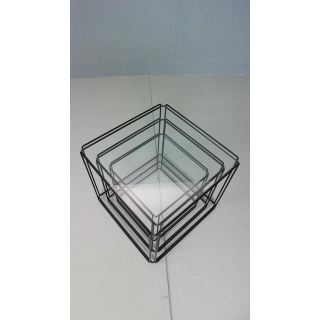 Isocele Nesting Tables by Max Sauze, 1970s, Set of 3 For Sale - Image 6 of 18