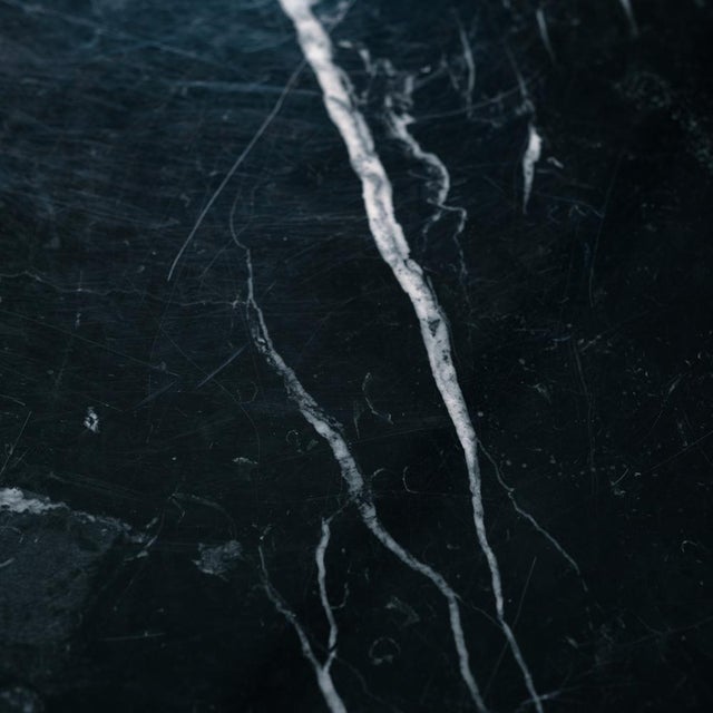 Marble Black and White Rotable Coffee Table, 1980s For Sale - Image 12 of 18