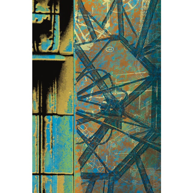 Judith Lipnik Perlow Column Series (Large Iii) 2003 Signed Serigraph on Paper For Sale In Detroit - Image 6 of 6