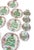 Vintage "Home for Christmas" Pink Holiday Dish Set - A Set of 25 For Sale In New York - Image 6 of 12