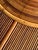 Wood Sunburst Rattan Coffee Table, Attributed to Vivai Del Sud, Italy, 1970s For Sale - Image 7 of 15