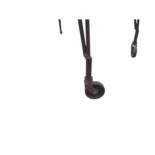 Vintage Horse Shaped Bar Cart Mid Century Sculpture 1950s Retro Decor For Sale - Image 9 of 18