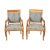 Early 19th Century Empire Biedermeier Plumwood Swan Armchairs, Set of 2 For Sale - Image 10 of 11