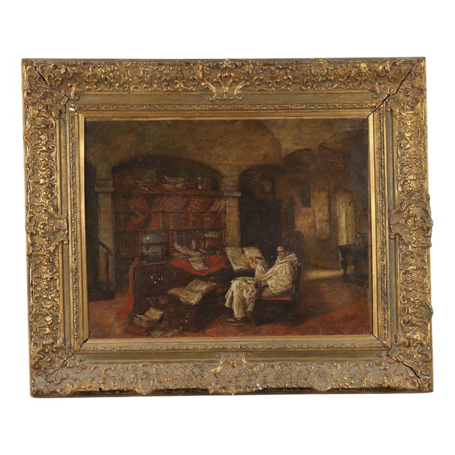 Jeno Chemendy, Untitled, Oil on Canvas, Framed For Sale