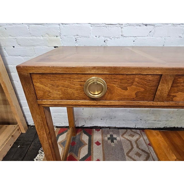 Mid-Century Console Table / Desk by Edward Wormley for Dunbar For Sale - Image 16 of 18