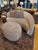 Contemporary Paisley Chaise and Ottoman - Set Only For Sale - Image 3 of 4