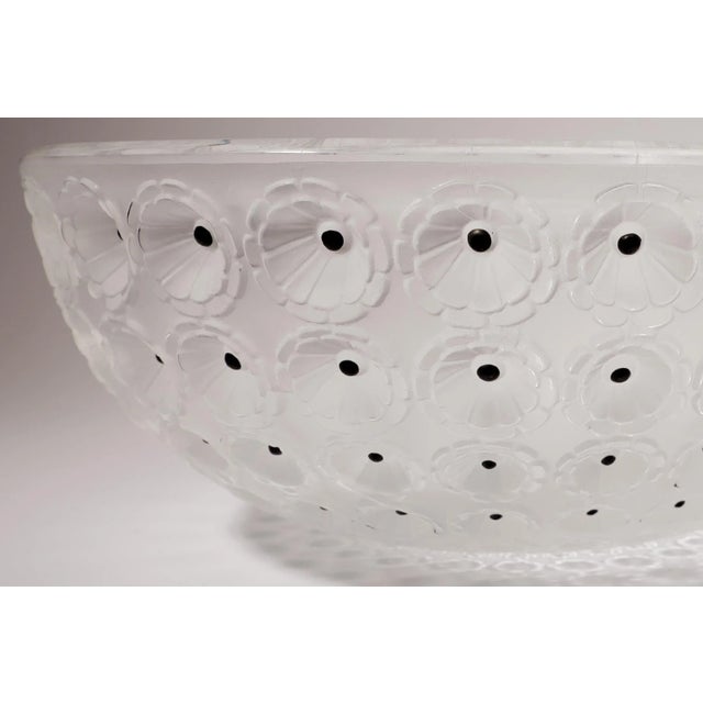Mid-Century Modern Crystal Nemours Bowl by René Lalique For Sale - Image 3 of 6