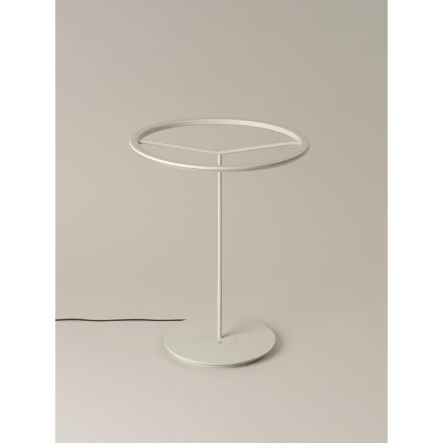 Large white sin table lamp by antoni arola. Dimensions: d 45 x h 58 cm. Materials: metal. Available in white or graphite,...