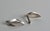 Contemporary Modernist Sterling Silver Leaf Earclips from Hermann Siersbøl, 1950s, Set of 2 For Sale - Image 3 of 8
