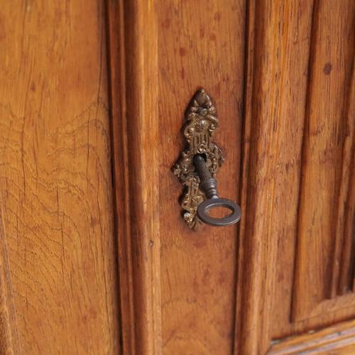 Gründerzeit Chest of Drawers with White Marble, 1890 For Sale - Image 13 of 15