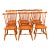 Authentic Stickley Sold Wood 6 Spindle-Back Windsor Chairs For Sale