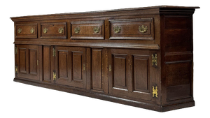 English Oak Sideboard, 1720s
