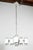 Brushed Aluminum Chandelier in the Style of Kalmar For Sale - Image 10 of 10