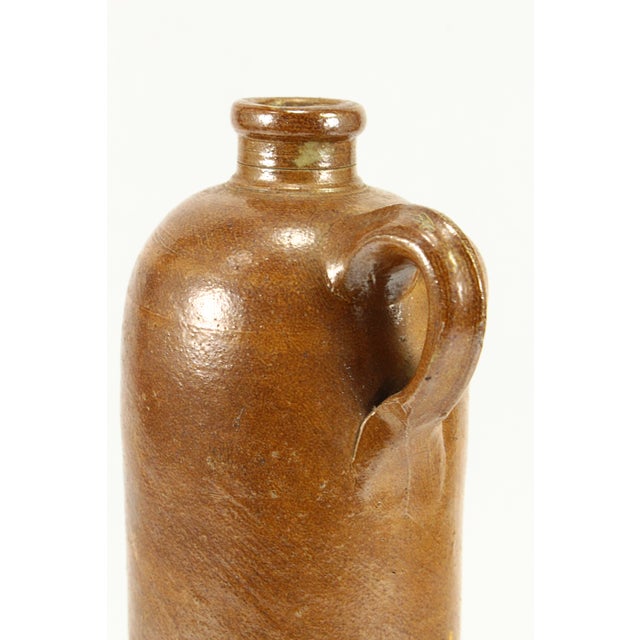 Late 1800's Rare French Stoneware Mineral Water Bottle Seltzer Jug Lion Stamp For Sale - Image 9 of 13