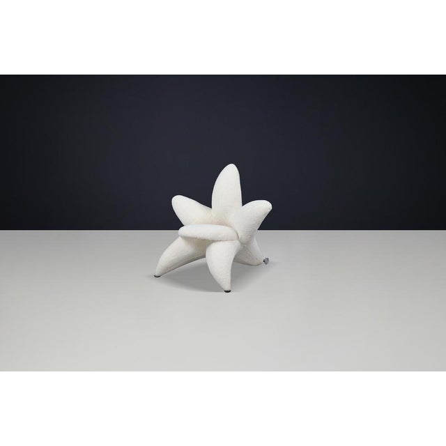 Getsuen “Lily” Chair by Masanori Umeda for Edra, Italy, 1990 – Reupholstered in Teddy Fabric An extraordinary example of...