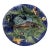 Small Majolica Palissy Fish Wall Platter Circa 1890 For Sale