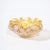 Mid-Century Modernist Translucent Hand-Blown Murano & 24k Gold Glass Bowl For Sale - Image 12 of 12