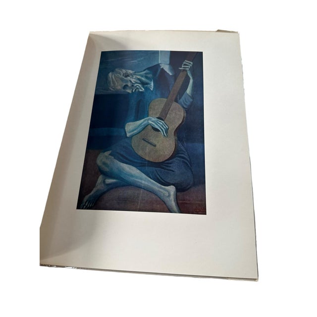 Picasso Collectable Antique Coffee Table Book filled with Lithographs/ Bookplates, ready to frame.