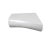 Contemporary Minimalist White Living Edge Block Coffee Table 17 For Sale - Image 3 of 11