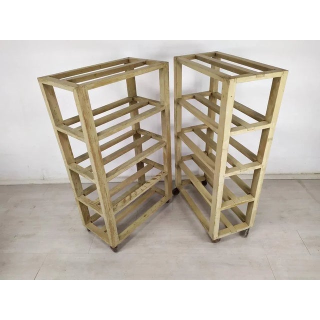 Patinated Wood Industrial Shelf, 1890s For Sale - Image 6 of 12