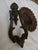 Metal Victorian Cast Iron Knocker and Shell For Sale - Image 7 of 9