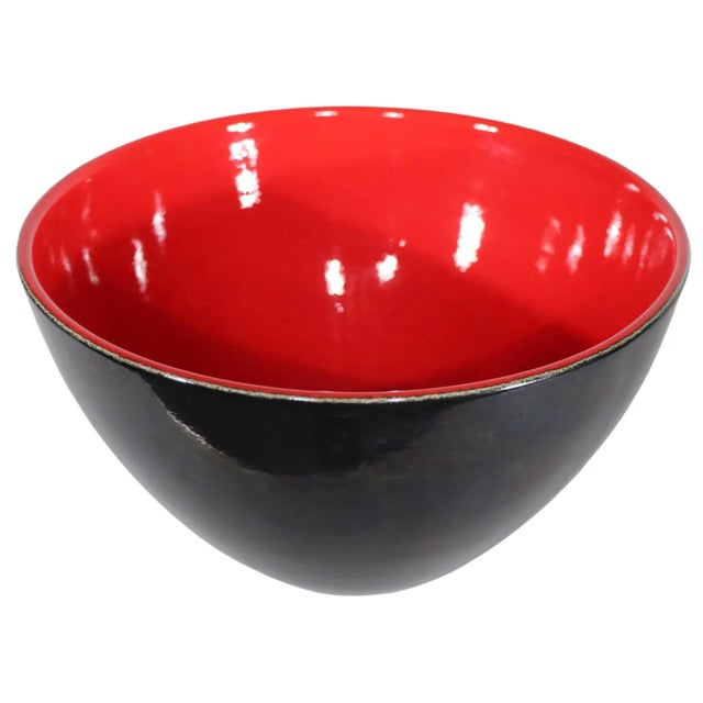 Ceramic Pottery Bowl Made in France For Sale - Image 10 of 12