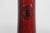 Ruby Red Teardrop Art Glass Vase Hand Blown Mid Century Modern Style 5083b For Sale - Image 4 of 13