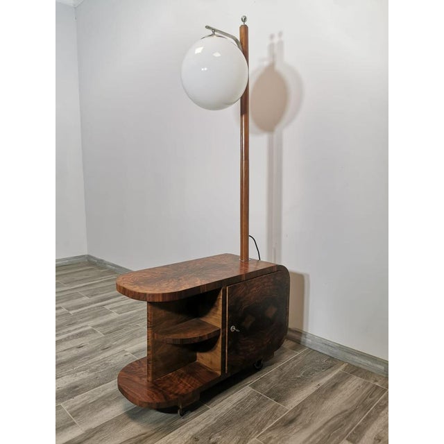Art Deco Floor Lamp by Jindrich Halabala For Sale - Image 17 of 18