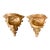 Pair of Italian Gold Gilt Wall Brackets For Sale
