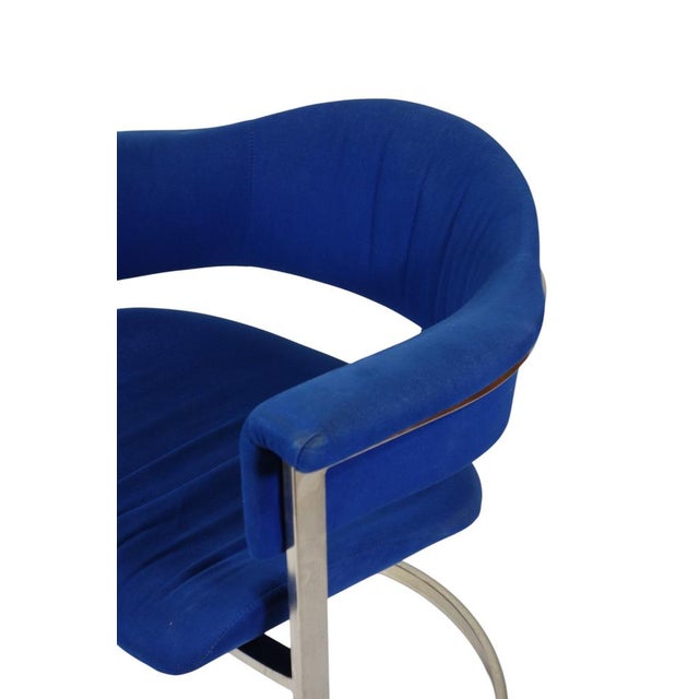 Set of Chrome Chairs by Vittorio Introini from Mario Sabot, 1970 For Sale - Image 15 of 18