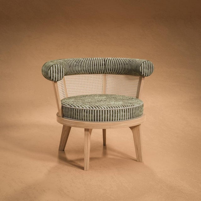 Wood George Armchair by Wood Tailors Club For Sale - Image 7 of 10