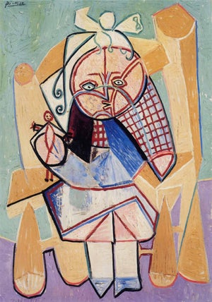 Picasso La Fille Du Concierge Giclee Numbered Edition