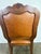 Set of Ten French Carved Wood Dining Chairs With Leather Upholstery For Sale - Image 12 of 18
