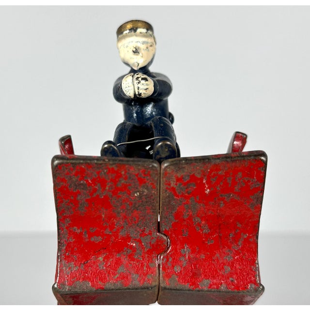 Early 20th Century Kenton Horse Drawn Stake Wagon Toy For Sale - Image 6 of 10