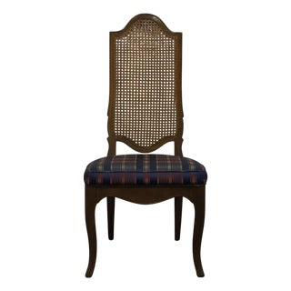 Drexel Heritage French Accent Collection Cane Back Dining Side Chair For Sale