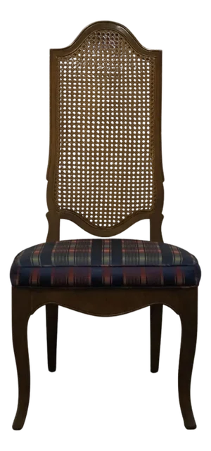 Drexel Heritage French Accent Collection Cane Back Dining Side Chair