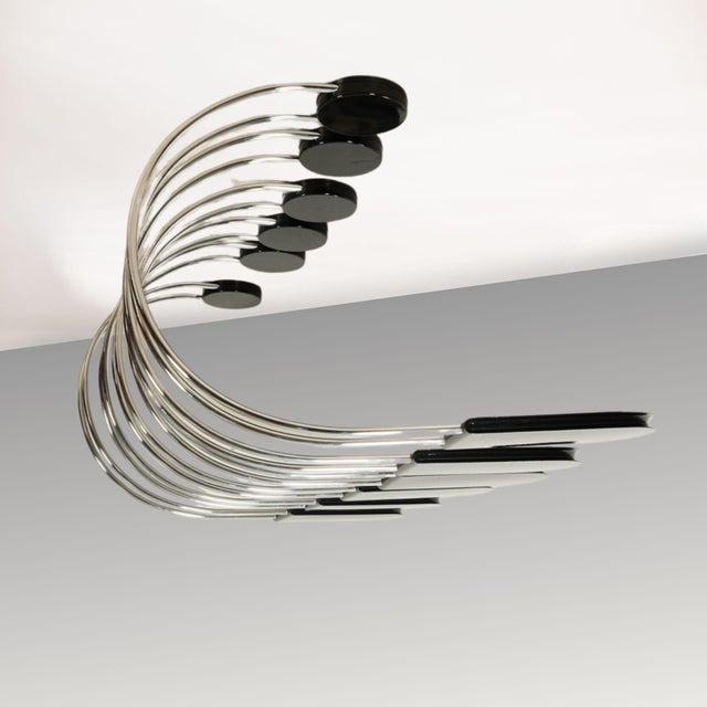 Vintage Gesto Lamps by Bruno Gecchelin for Skipper, 1970s, Set of 6 For Sale - Image 5 of 18