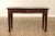 Wood Maitland Smith Carved Mahogany Serpentine Console Table For Sale - Image 7 of 12