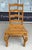 Brown 7 Piece Solid Pine Farmhouse Style Round Dining Set For Sale - Image 8 of 18
