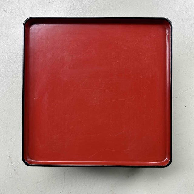 Urushi Lacquer Tea Ceremony Serving Table, Japan, 1920s For Sale - Image 6 of 16