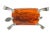 Metal Vintage Arthur Court Aluminum Lucite Turtle Magazine Holder For Sale - Image 7 of 8