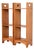 Stickley Mission Oak Arts & Crafts Cutout Bookshelves, Pair For Sale