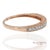 14K Rose Gold Engraving and Milgrain Natural Diamond Band Ring Metal Type: 14K Solid Rose Gold Total Item Weight: 2.2...