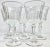 Glass Fluted French Water Goblets- Set of Eight For Sale - Image 7 of 12