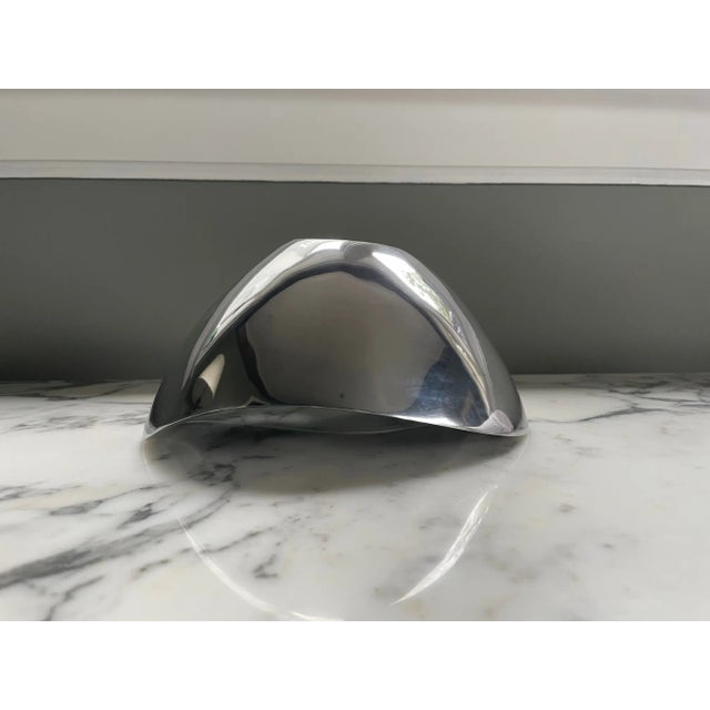 1990s Vintage Nambe Butterfly Bowl For Sale - Image 5 of 6