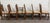 Vintage Jacobean Revival or English Tudor Style Oak Dining Chairs - Set of 6 For Sale - Image 14 of 16